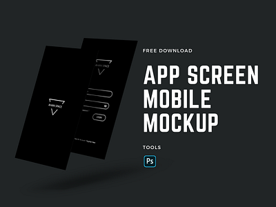 App Screen Mobile Mockup | Free Download app branding design freemockup mobile design mockup mockup design mockup psd mockup template ui