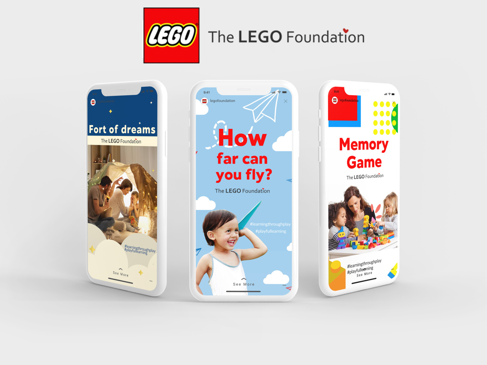 Inapp content for the EasyPeasy app (The Lego Foundation) by Sheeb