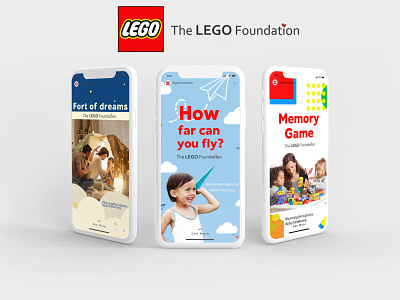 In-app content for the EasyPeasy app (The Lego Foundation)