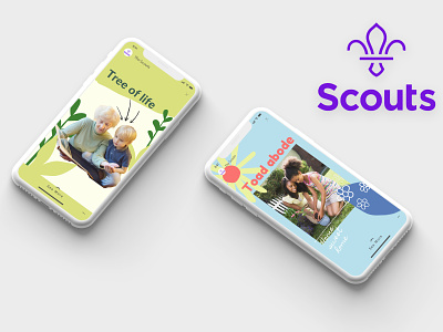 In-app content for the EasyPeasy app (The Scouts)