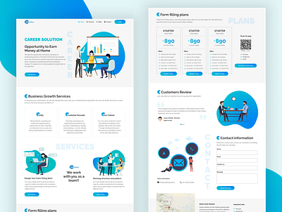 career UI design design sushan sushanmah typography uidesign uiux web webdesign website