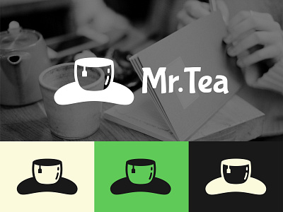 Logo Concept for "Mr. Tea" Beverage Brand