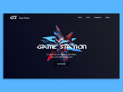 Game Station website design ui uiux uiuxdesign uiuxdesigner ux uxui web web design webdesign websites