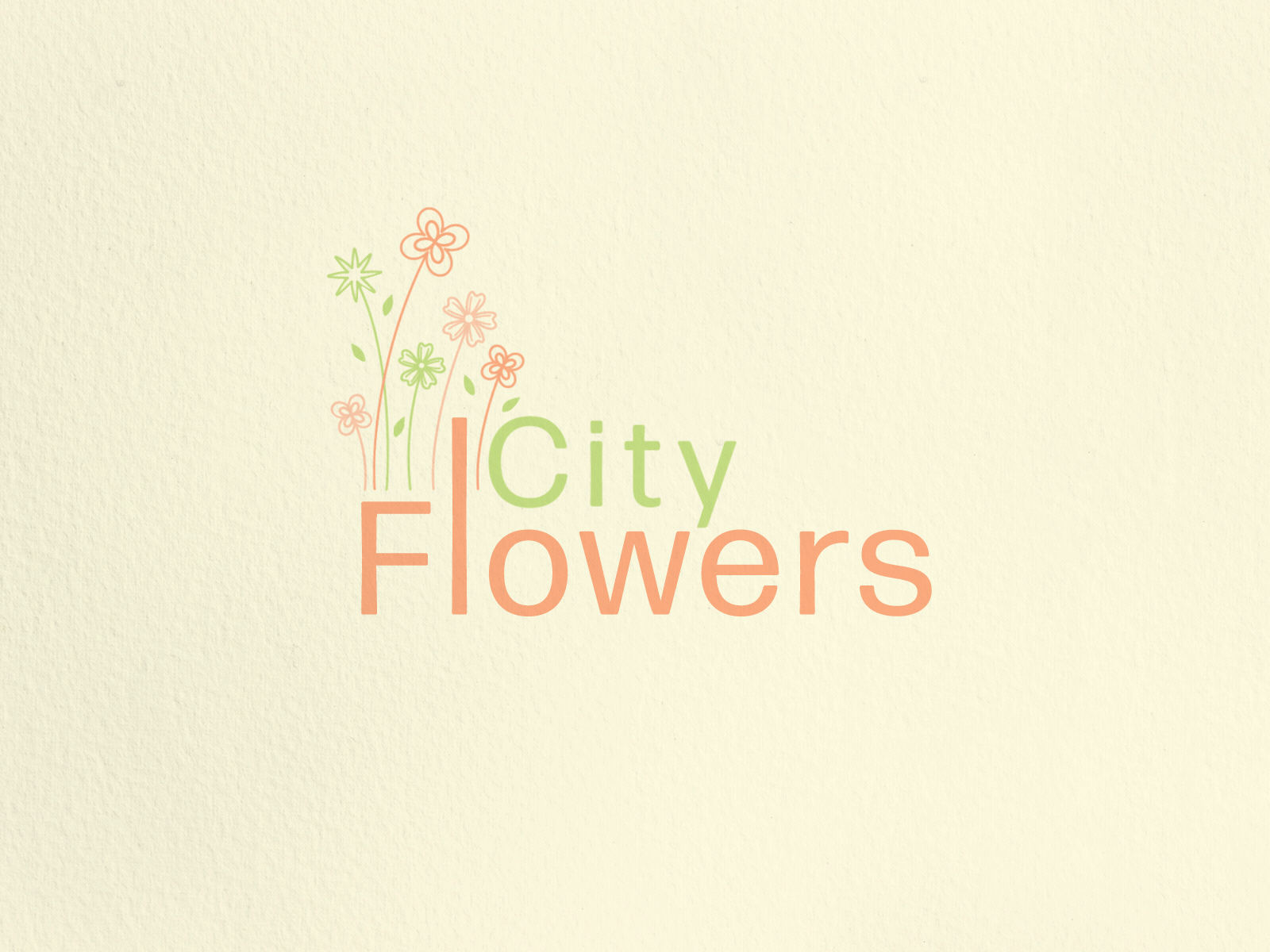 Logo Flower Service