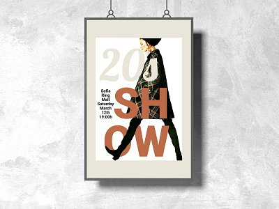 20s Show Poster 20s fashion poster