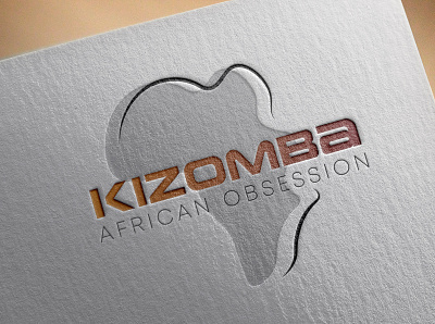 Logo for a dance school dance kizomba logo