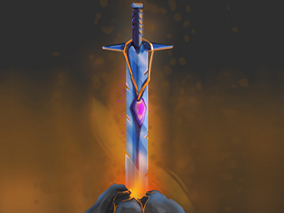 sketch "Magic Sword"