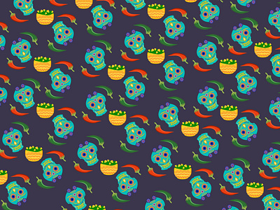 Pattern "Hot peppers"