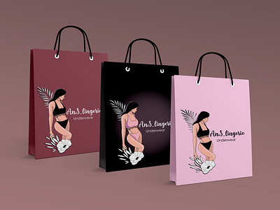 Logo and branded products for underwear brand