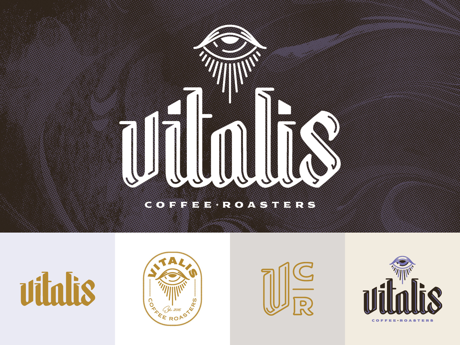 Vitalis Coffee Roasters by Ash Trowel on Dribbble