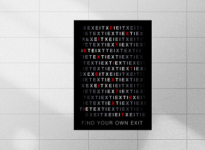 Blank Poster Works: EXIT 2 blankposter exit istanbul aydın mehmet ali görgü