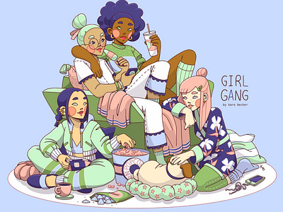 GIRL GANG Cozy Night In