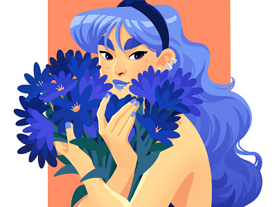 Blue Flower