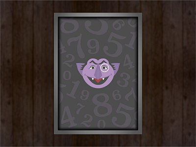 Count von Count Muppets poster