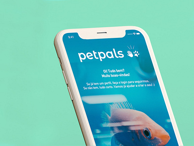 PetPals app branding design ui