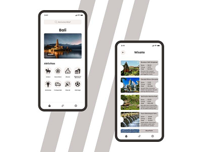 Jelajah: Your personal travel guide (2) app design ui