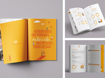 Sustainability Report from Montepio Group annual report editorial editorial design editorial layout layoutdesign