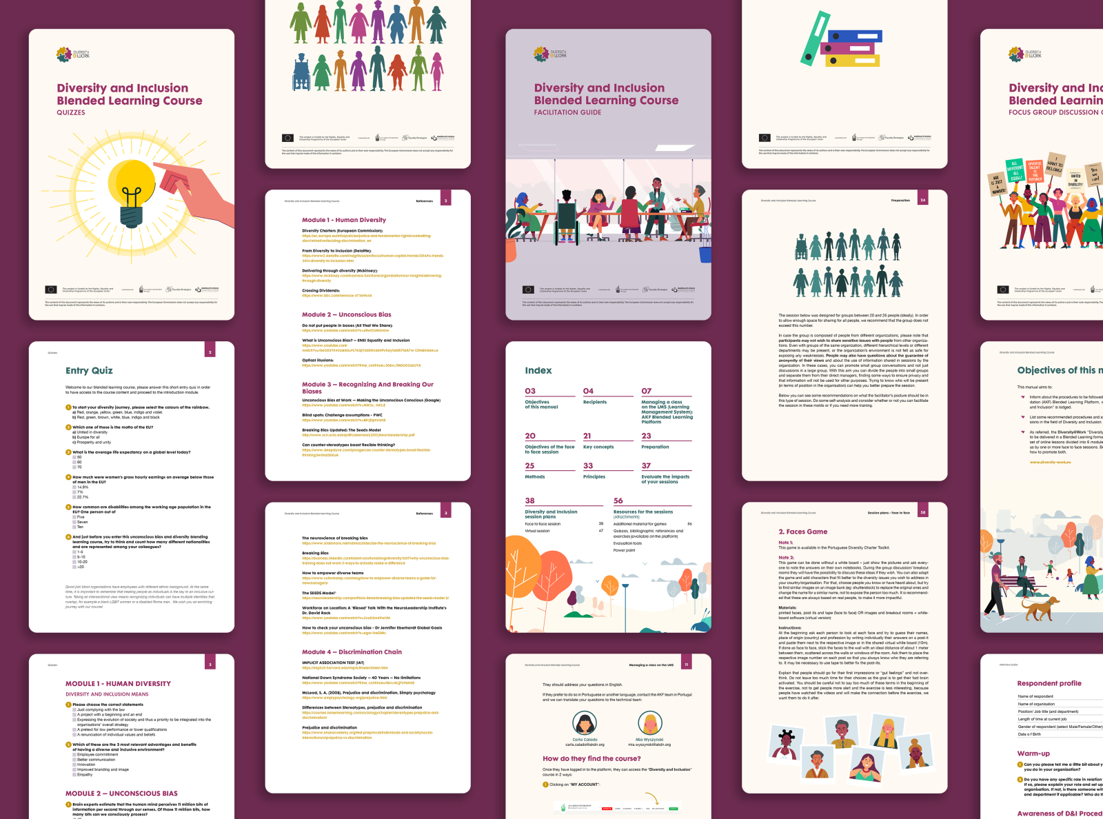 Diversity & Inclusion Booklet by borboto azul on Dribbble