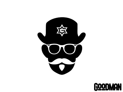 Goodman brand brave clothing design distro goldeum handsome logo manly theparlente