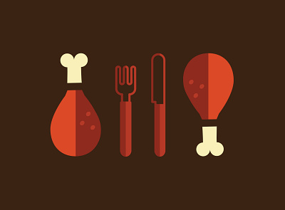 Dig In design flatdesign food food illustration graphic design icon illustration vector
