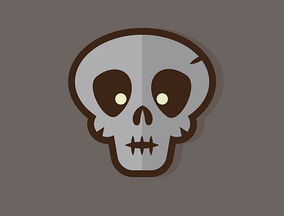 #Day11 - Skeleton character design flatdesign halloween illustration illustrator vector