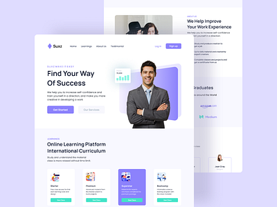 Suxz - Landing Page