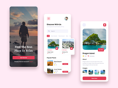 Travel App - Mobile Design