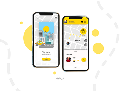 Taxis adobexd app appdesign appdesigner application design flat illustration mobile app mobile ui ui uiapp uimobile uiux user experience userinterface ux