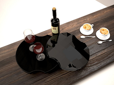 Ergonomic Tray for waiters design ergonomy product design