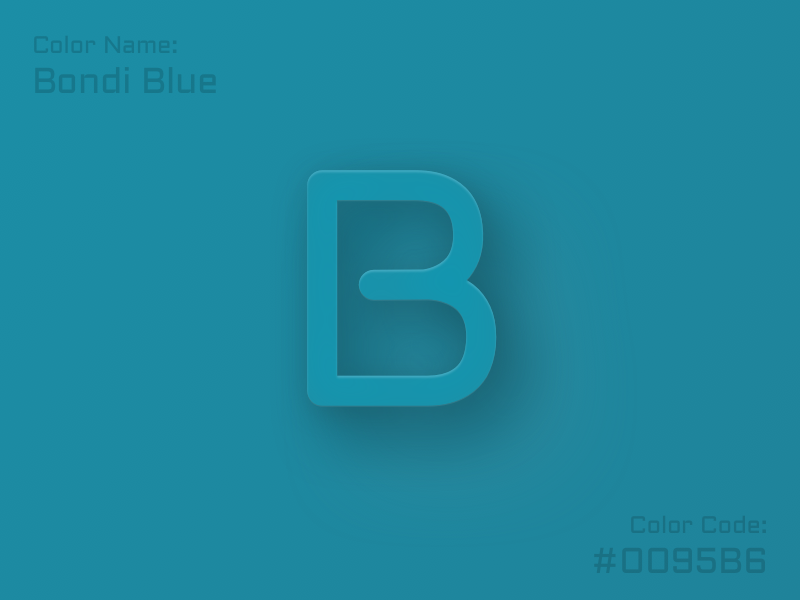 Alphabet B By Parth Gosai Dribbble Alphabet B Letter Color