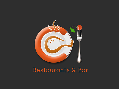 Final Version - Cuisine of India cuisions fork indian cuisions indian restaurant indian restaurant logo knife logo plate restaurant restaurant logo