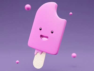 You're sweeter than ice cream! 🍦 3d 3d art 3d artwork 3dart 3dartwork 3dcharacter 3dmodeling blender blender 3d blender3d blender3dart blendercycles character cute food emoji food icecream illustration kawaii rebound