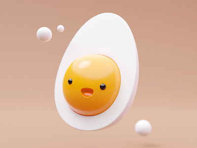 You're egg-celent! 🥚 3d 3d animation 3d art 3d artwork 3d modeling 3dmodeling blender blender 3d blender28 blender3d blender3dart blendercycles character cute food cycles render emoji food happy illustration render