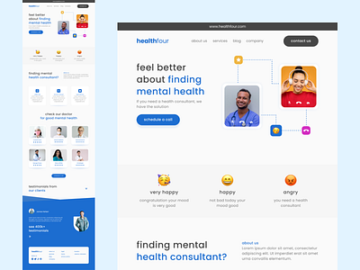 Healthfour - Landing Page