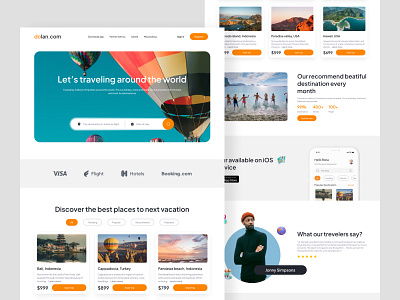 Dolan - Travel Agency Landing Page