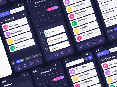 SEAU app ui branding figma graphic design interfacedesign ui uiux user experience user interface