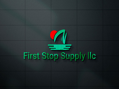 First Stop Supply LLC branding graphic design logo logo design