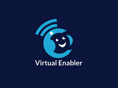 Virtual Enabler branding design graphic design logo