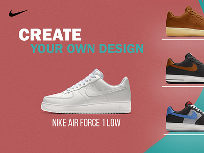 NIKE AIR FORCE - POSTER DESIGN by Yaroslav on Dribbble