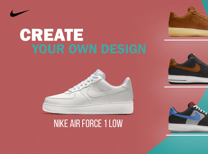 NIKE AIR FORCE - POSTER DESIGN by Yaroslav on Dribbble