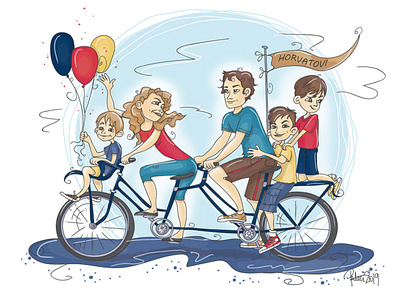 Family illustration