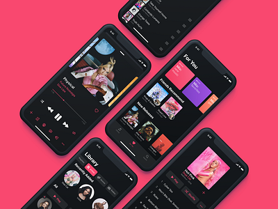 Apple Music Redesign Concept apple concept ios music music app music player player redesign
