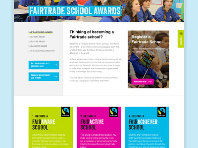 Fairtrade Schools Awards Page