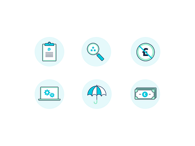 Bespoke Finance Icon Set