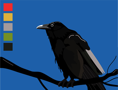 Raven birds raven