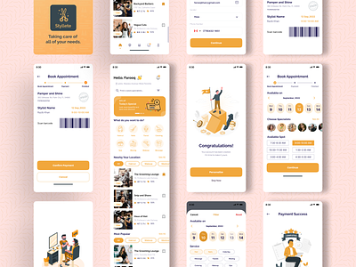 Styllete Barbershop App