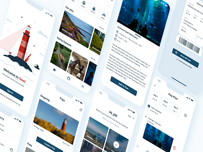 Texel Travel App Concept