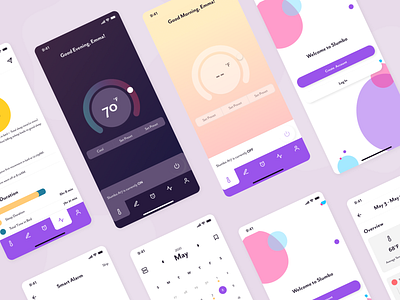 Smart Pillow App Product Design (UI/UX)