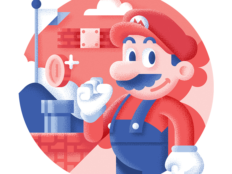 Super Mario Bros - Best platform games ever best bit drive game illustration level mario nintendo platform retrogaming supermario