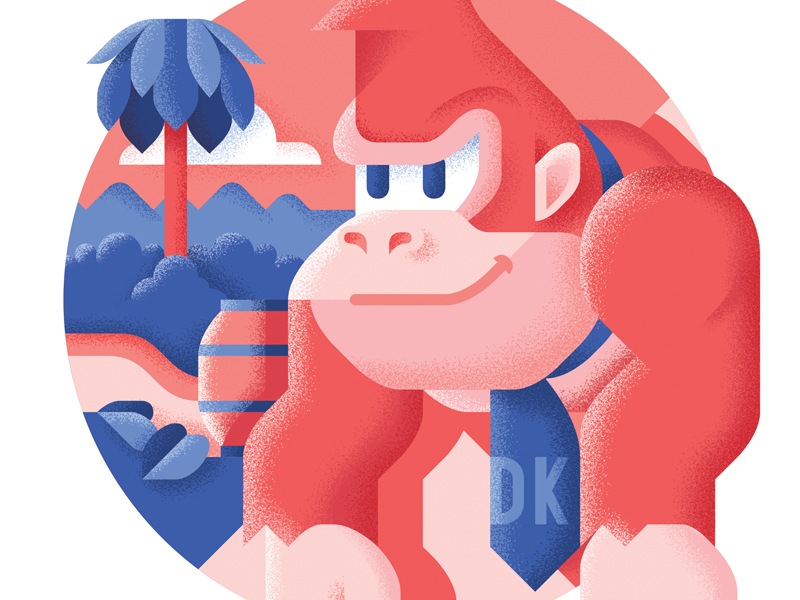 Donkey Kong - Best platform games ever best bit donkey game illustration kong level nintendo platform retrogaming